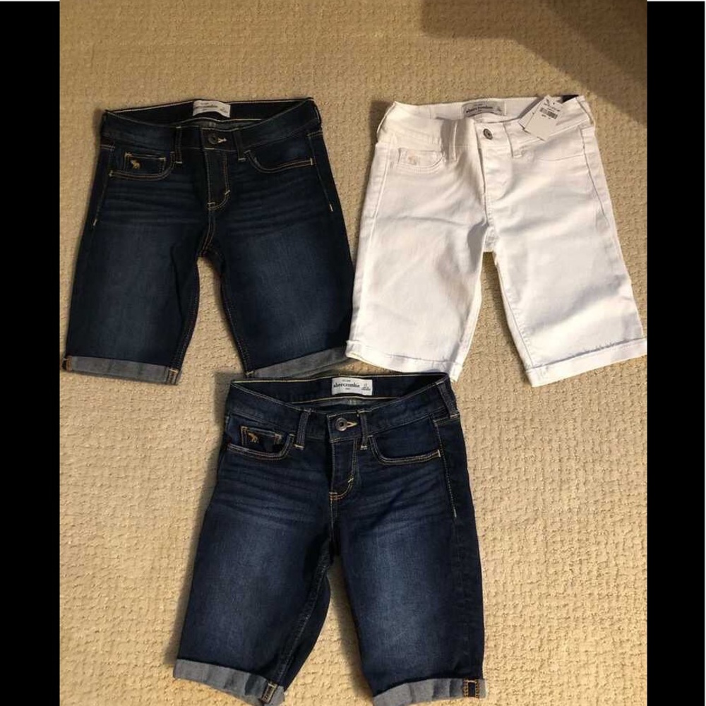 Abercrombie Kids Girls Jean Shorts